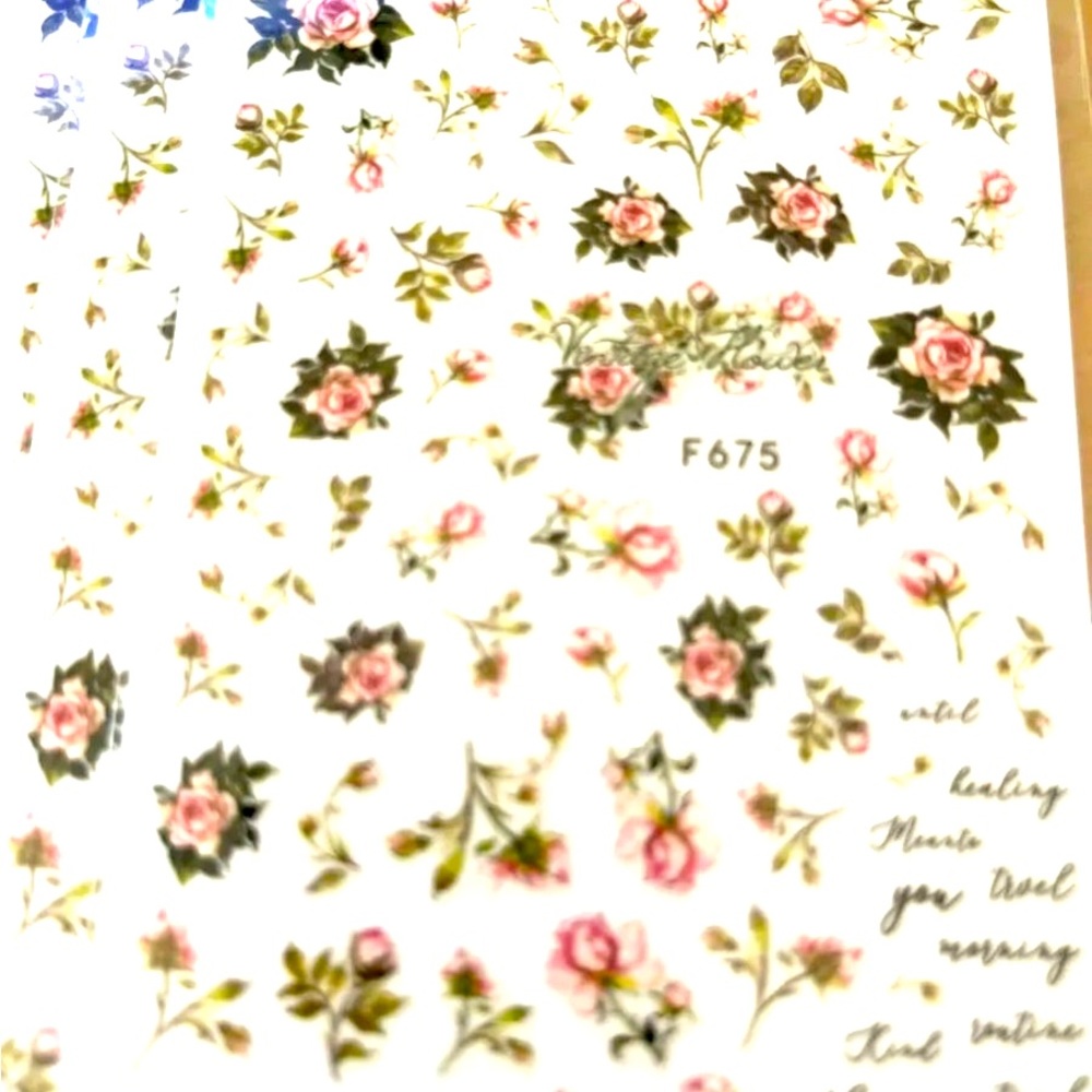 Roses Nail Sticker